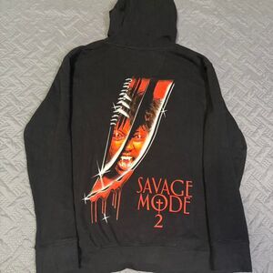 21 Savage x Metro Boomin Savage Mode 2 Y2K graphic hoodie Size Medium